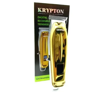 Krypton Digital Rechargeable Trimmer With USB Cord- White