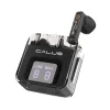 Calus BT33 Wireless in-Ear Bluetooth Airpods with Charging Case Built-in Microphone HiFi Pro Sound Quality Enhanced Noise Cancellation Extra Long Working Time Waterproof Headset- Black